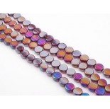 Zdjęcie - Szklane krążki amethyst AB 10mm